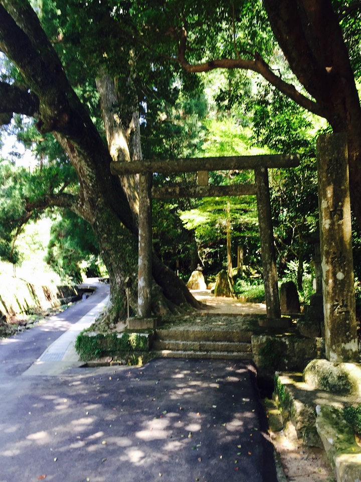 神内神社の鳥居
